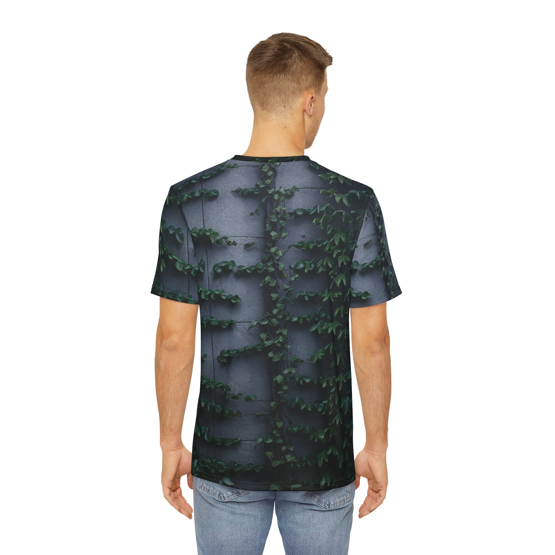 Mens Polyester Gaming T-Shirt Endure And Survive All Over Print Back Side Male