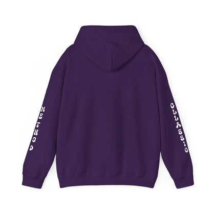 Unisex Heavy Blend Classic Method Hooded Sweatshirt Back Side2 Purple